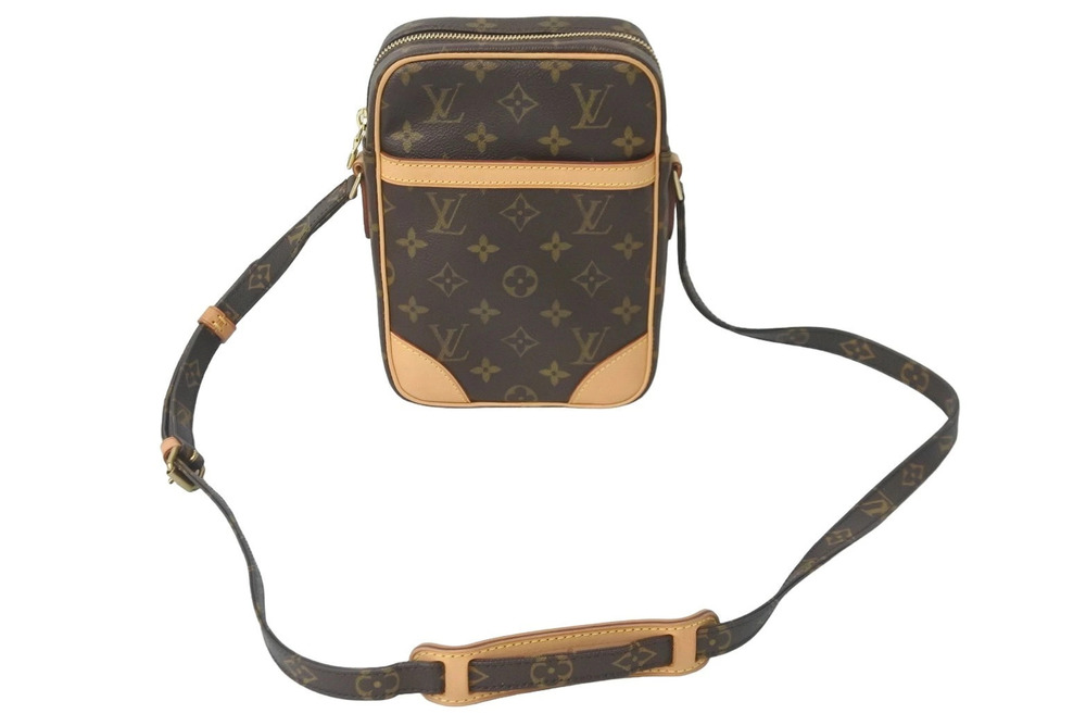 Louis Vuitton Shoulder Bag Crossbody Monogram Danube Brown